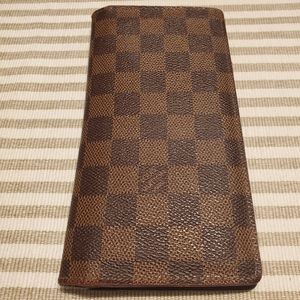 Louis Vuitton Brazza Damier Ebene Wallet